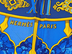Carré Hermès Carpe Diem — vue 3 | Le comptoir vintage