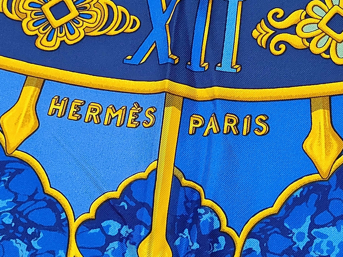Carré Hermès Carpe Diem — vue 3 | Le comptoir vintage