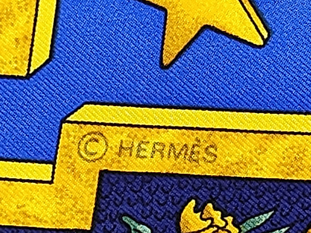 Carré Hermès Carpe Diem — vue 4 | Le comptoir vintage