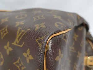 Sac Louis Vuitton Keepall Bandoulière 55 — vue 5 | Le comptoir vintage