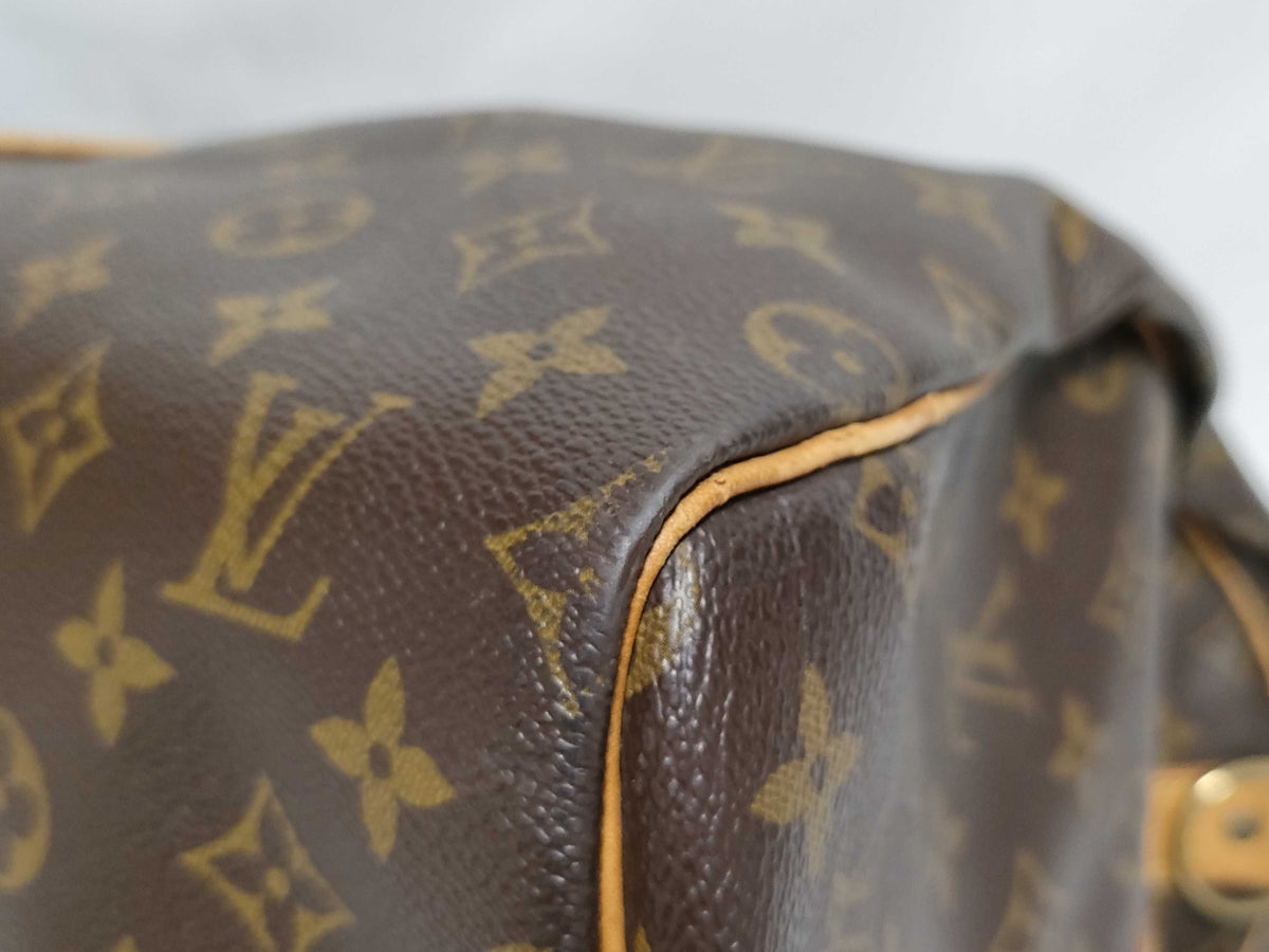 Sac Louis Vuitton Keepall Bandoulière 55 — vue 5 | Le comptoir vintage