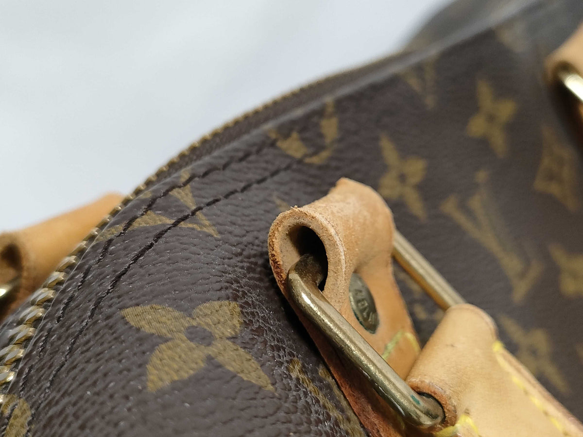 Sac Louis Vuitton Keepall Bandoulière 55 — vue 3 | Le comptoir vintage