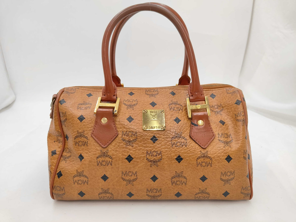 Sac MCM Boston 30 — vue 2 | Le comptoir vintage