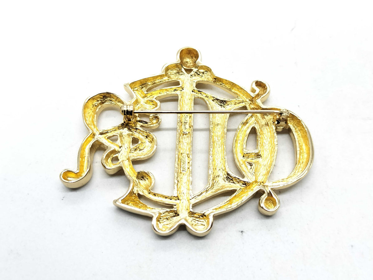 Broche Dior — vue 3 | Le comptoir vintage