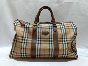 Sac Boston Burberrys — vue 2 | Le comptoir vintage