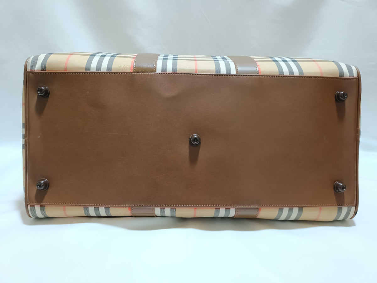 Sac Boston Burberrys — vue 5 | Le comptoir vintage