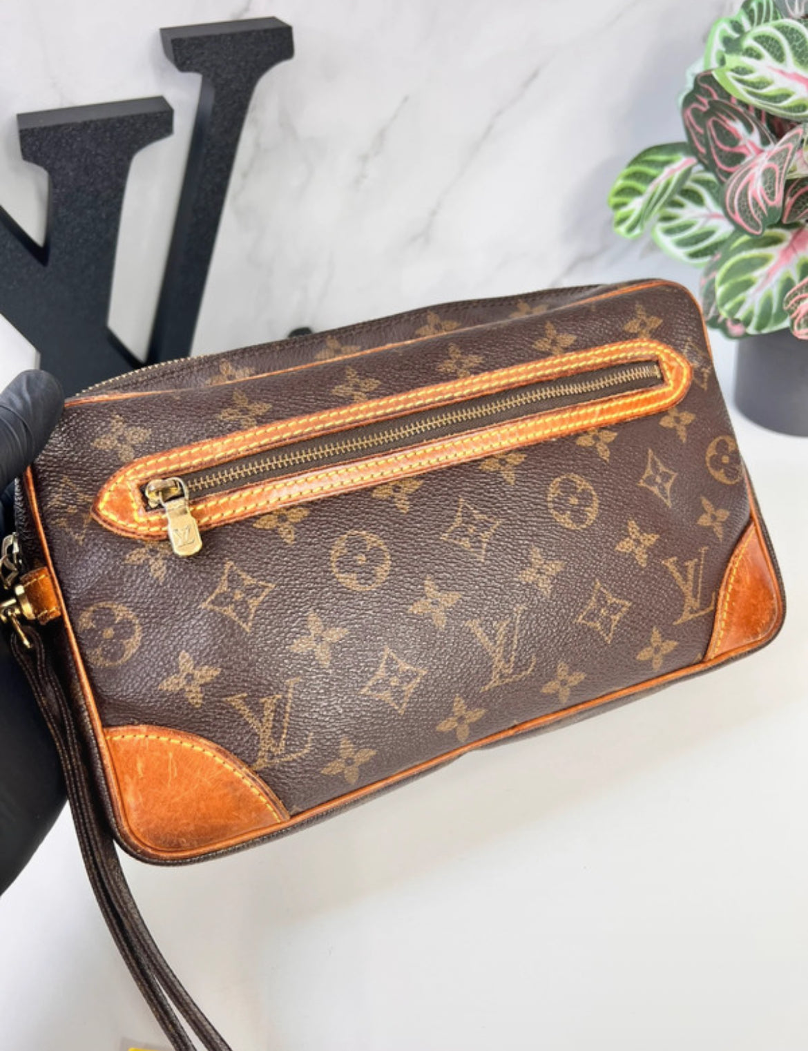 Pochette Louis Vuitton Marly -  Le Comptoir Vintage