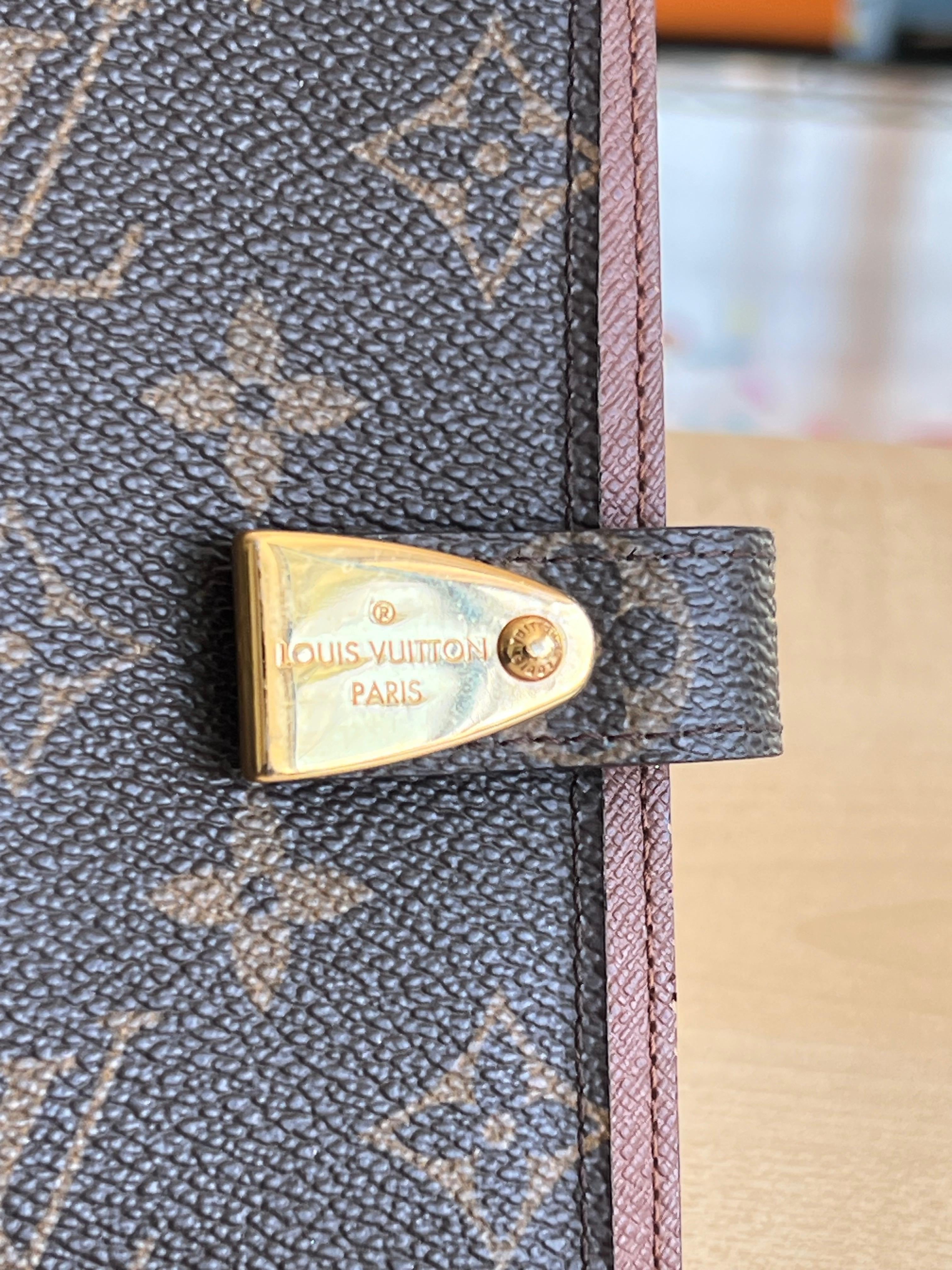 Agenda Louis Vuitton PM Monogram authentifié — Le Comptoir Vintage