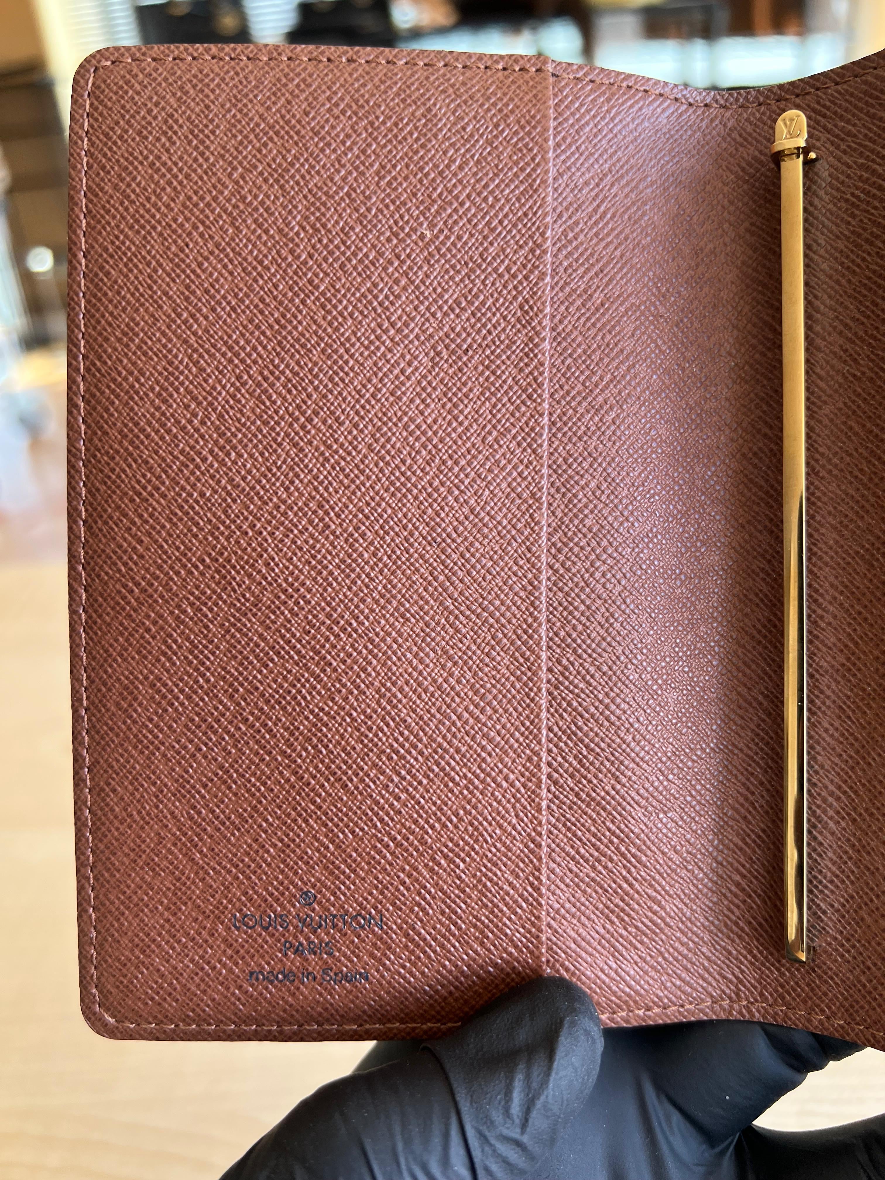Agenda Louis Vuitton PM Monogram authentifié — Le Comptoir Vintage