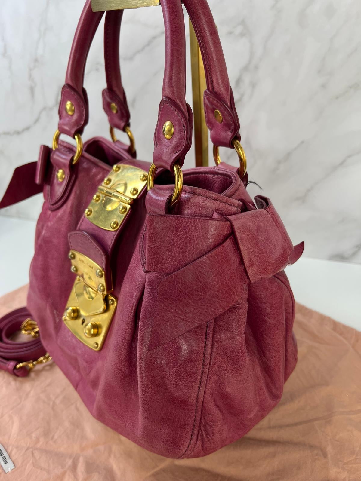 Miu Miu Vitello -  Le Comptoir Vintage