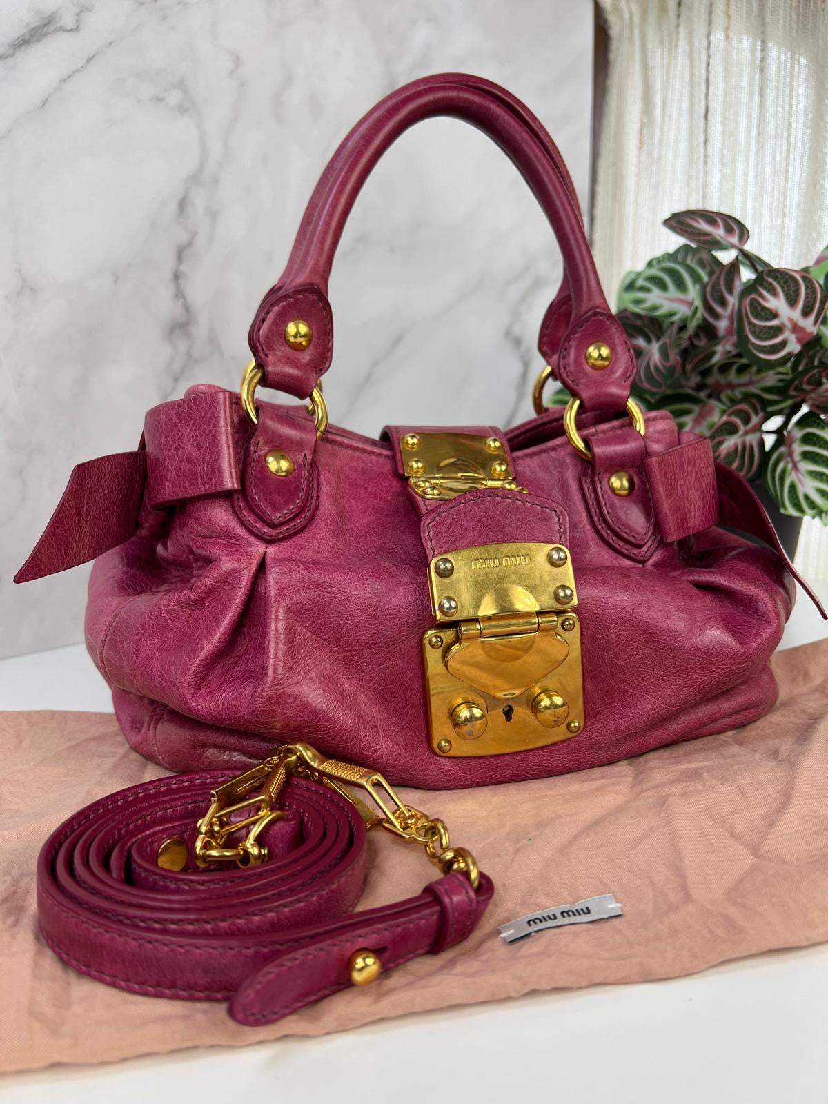 Miu Miu Vitello -  Le Comptoir Vintage
