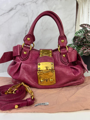 Miu Miu Vitello -  Le Comptoir Vintage