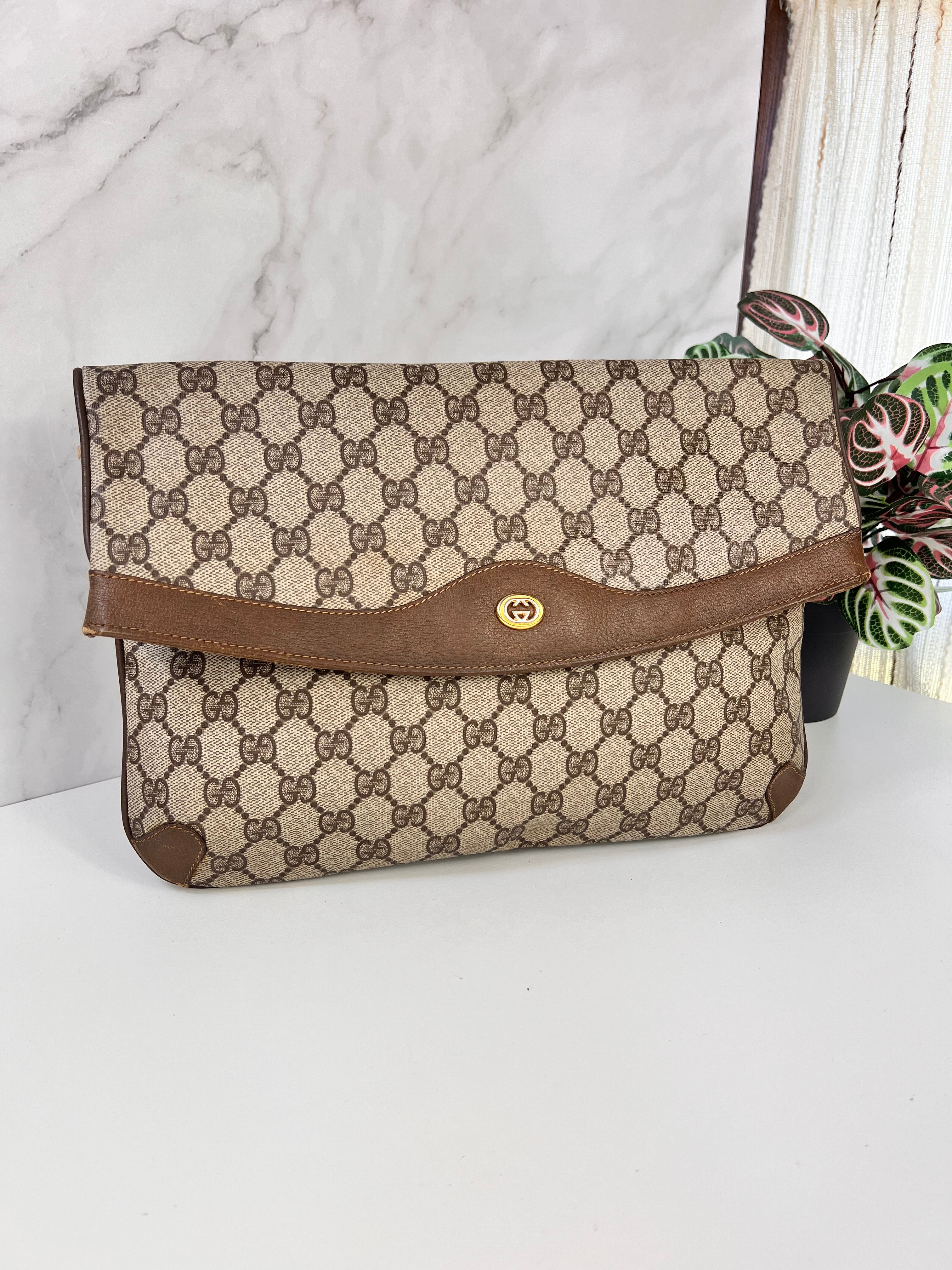 Pochette Gucci GG vintage -  Le Comptoir Vintage